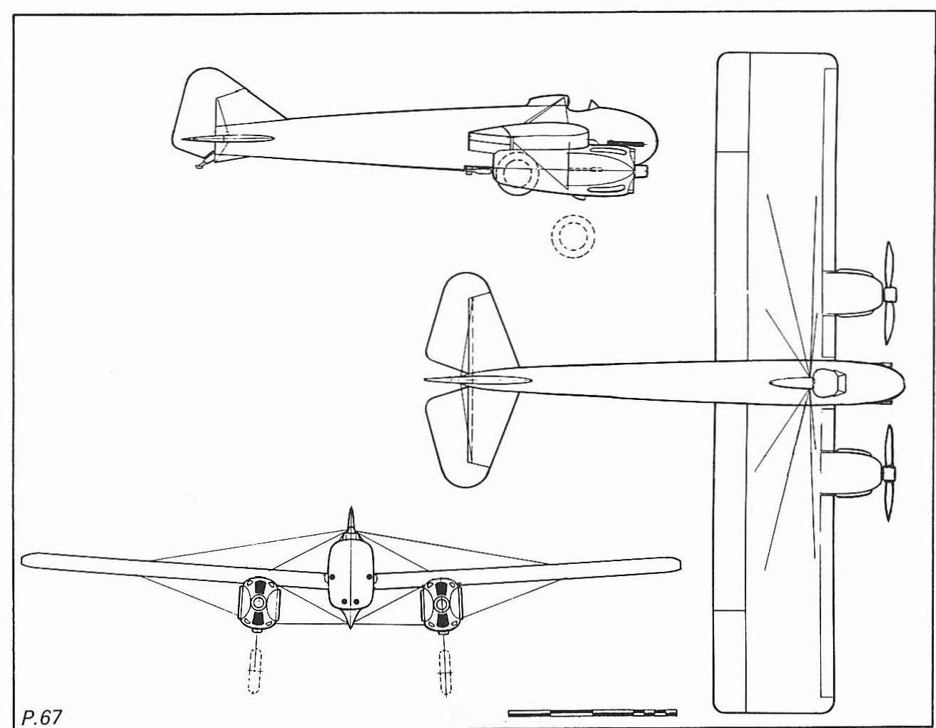 Проект тяжелого истребителя Boulton-Paul P.67. Великобритания