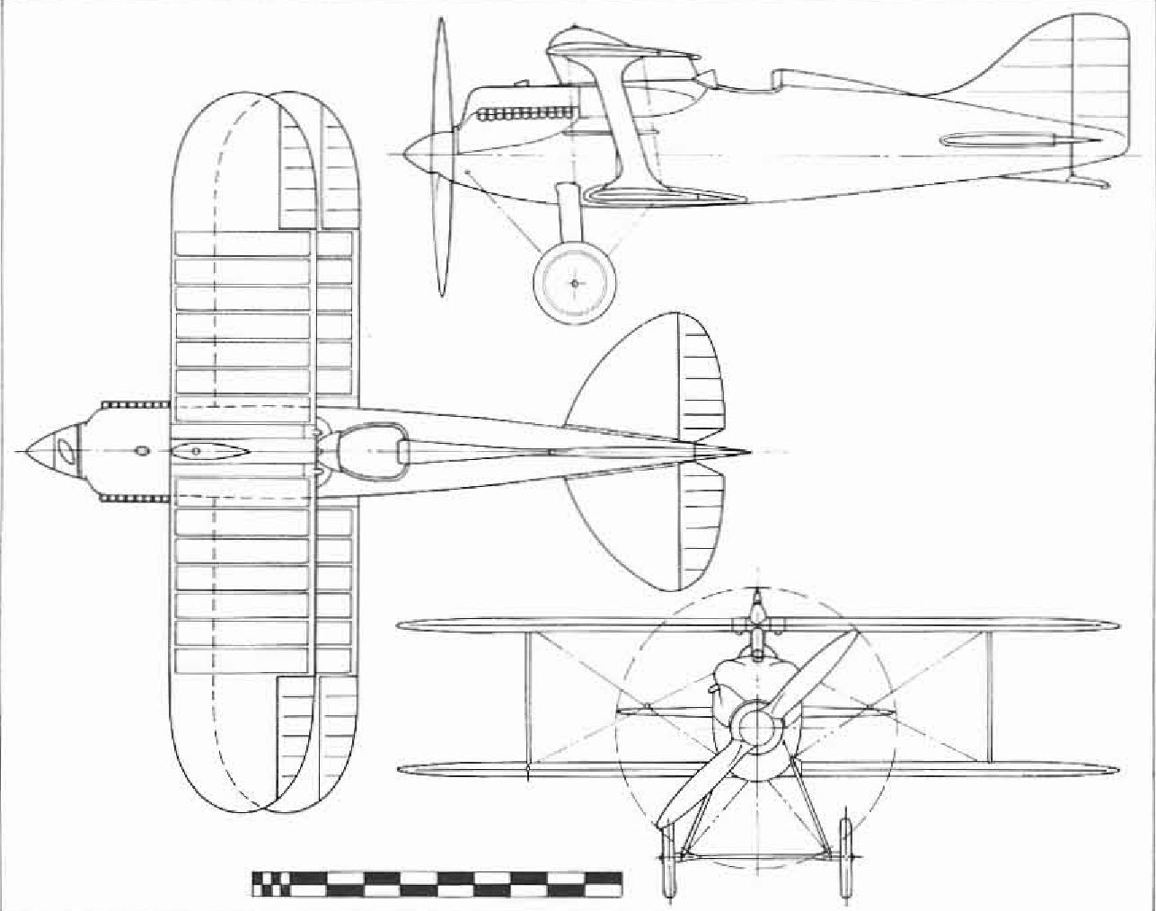 Гоночные самолеты фирмы Curtiss 1920-25 годов. Curtiss Model 23 Army R-6