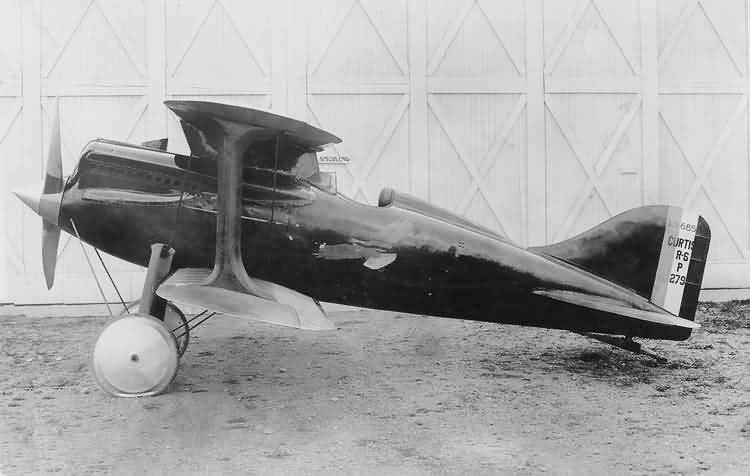 Гоночные самолеты фирмы Curtiss 1920-25 годов. Curtiss Model 23 Army R-6