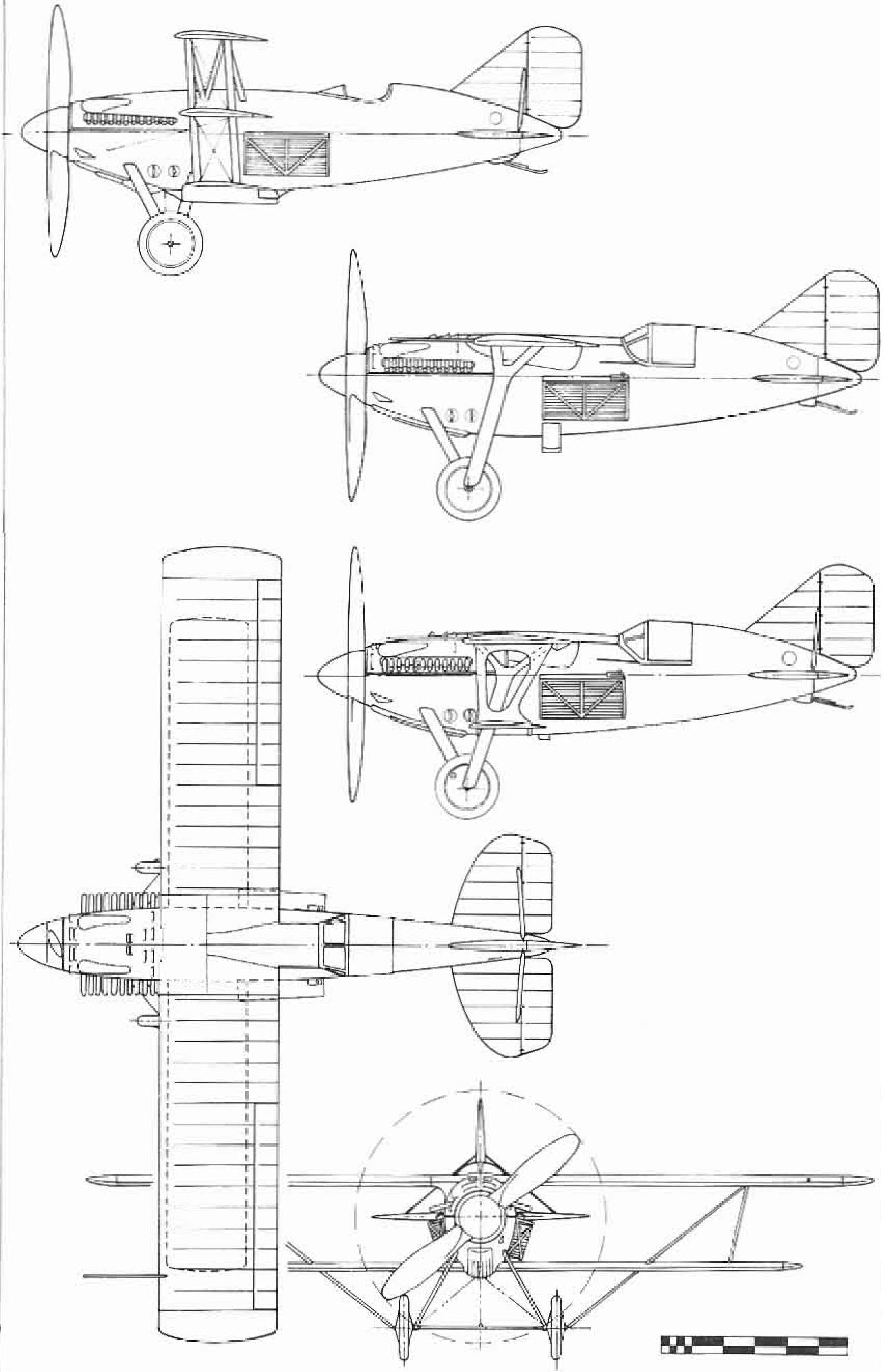 Гоночные самолеты фирмы Curtiss 1920-25 годов. Curtiss Model 22