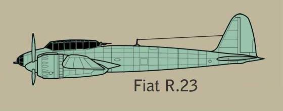 Вид сбоку FIAT R.23