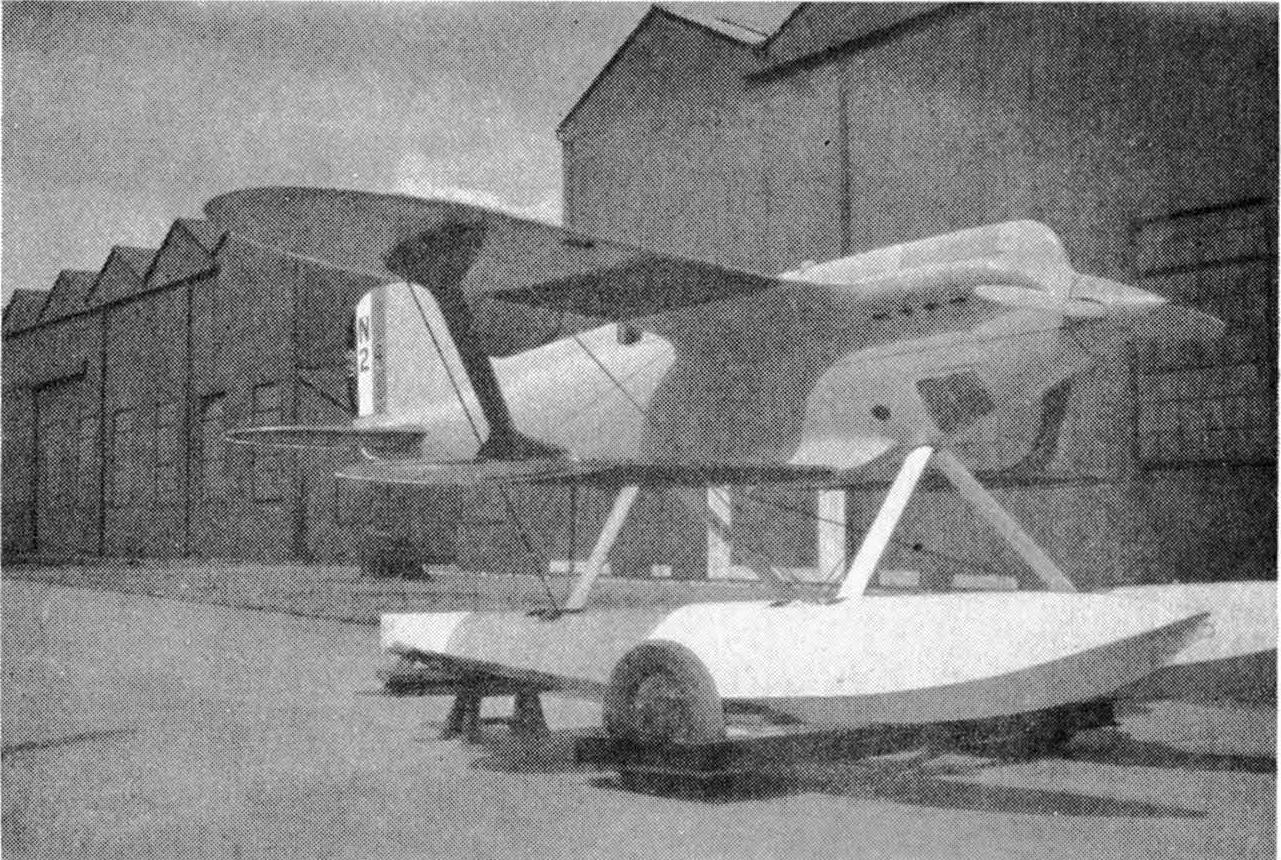 Гоночные самолеты фирмы Gloster 20-х годов. Gloster IV