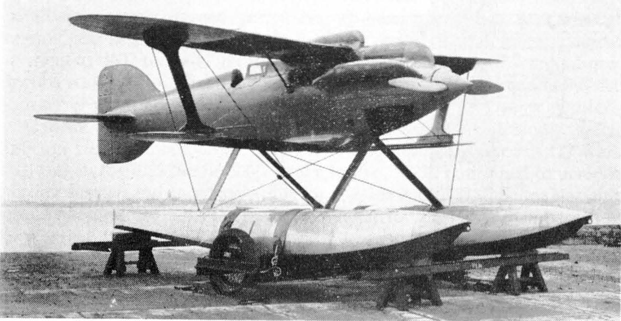Гоночные самолеты фирмы Gloster 20-х годов. Gloster IV