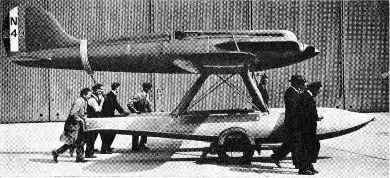 Гоночные самолеты фирмы Gloster 20-х годов. Gloster VI