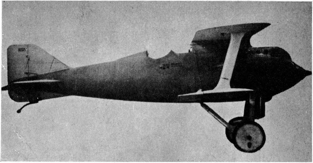 Гоночные самолеты фирмы Gloster 20-х годов. Gloster II