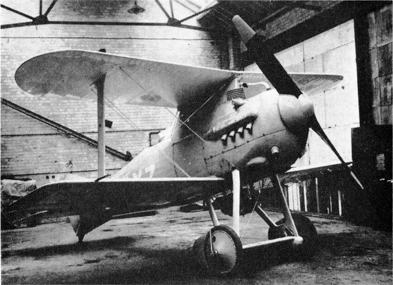 Гоночные самолеты фирмы Gloster 20-х годов. Gloster Mars I
