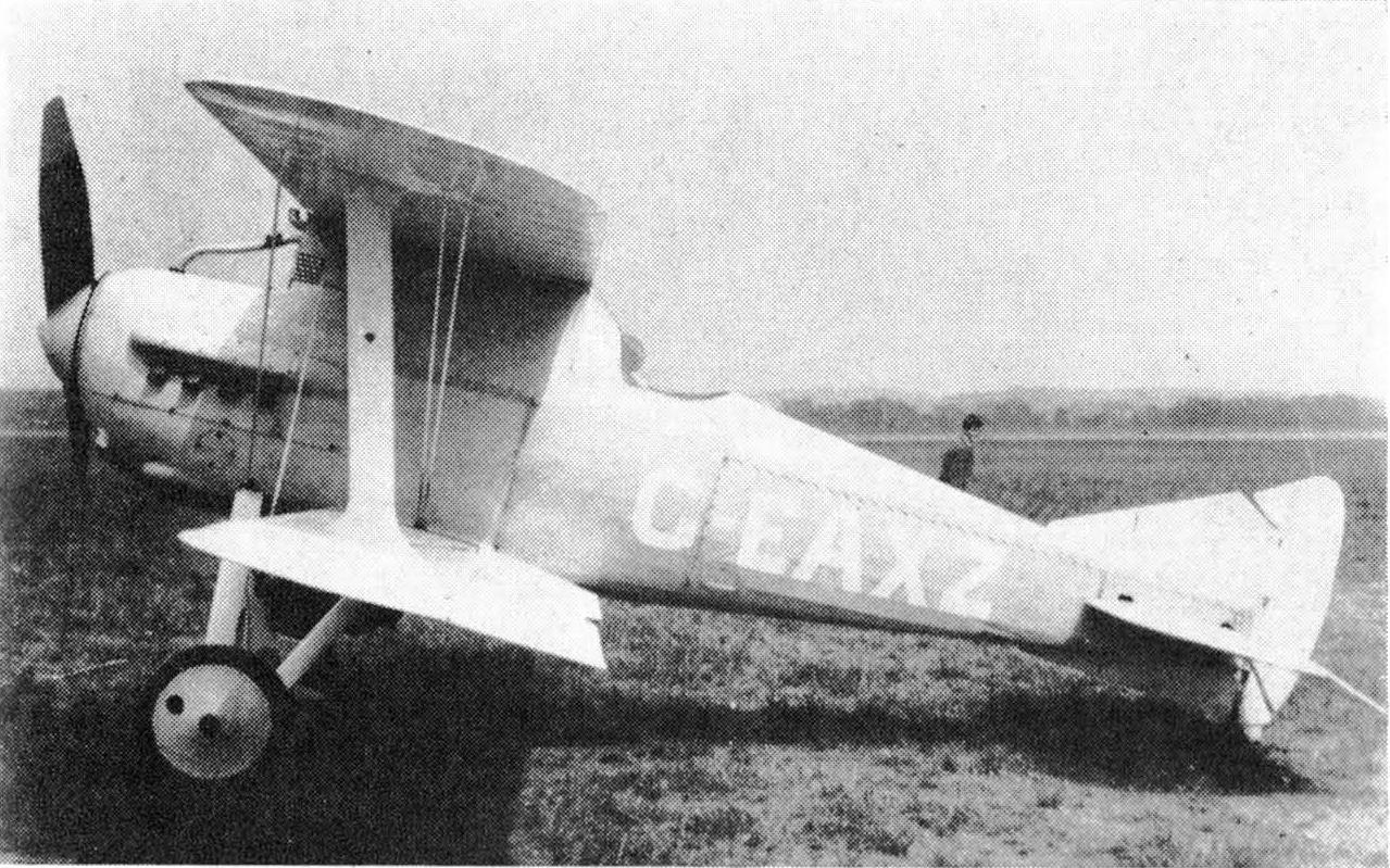 Гоночные самолеты фирмы Gloster 20-х годов. Gloster Mars I