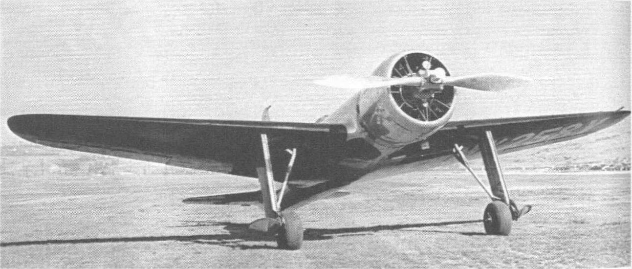 Гоночный самолет Hughes 1B Racer