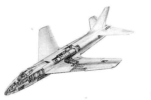 Опытный истребитель дальнего действия Lockheed XF-90. США