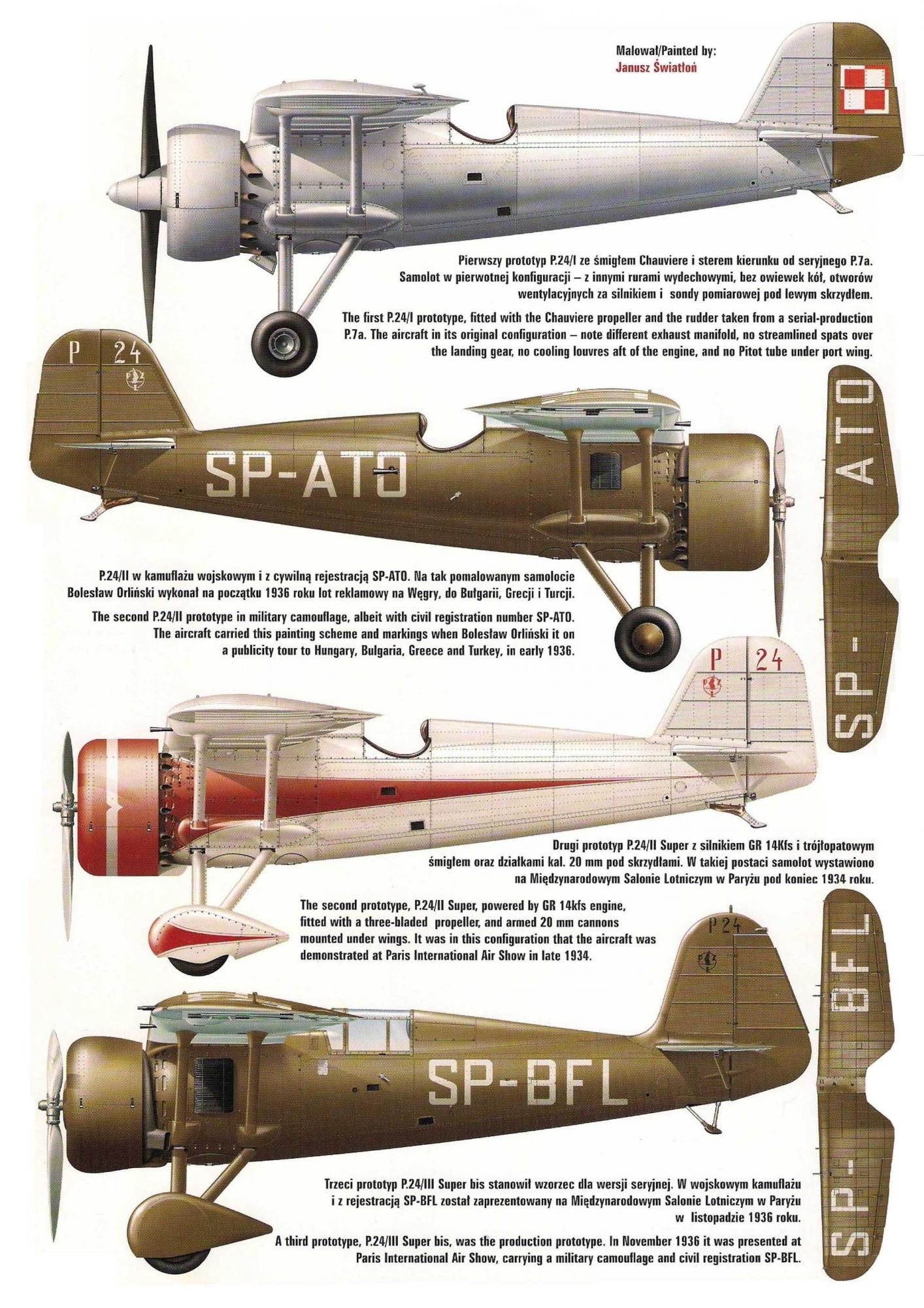 Защитник неба Эллады. Истребитель PZL P-24 Скачать