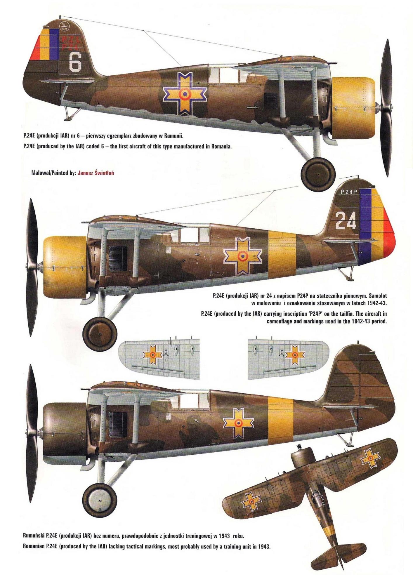 Защитник неба Эллады. Истребитель PZL P-24 Скачать