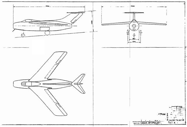 Опытный истребитель FMA IAe 33 Pulqui II. Аргентина