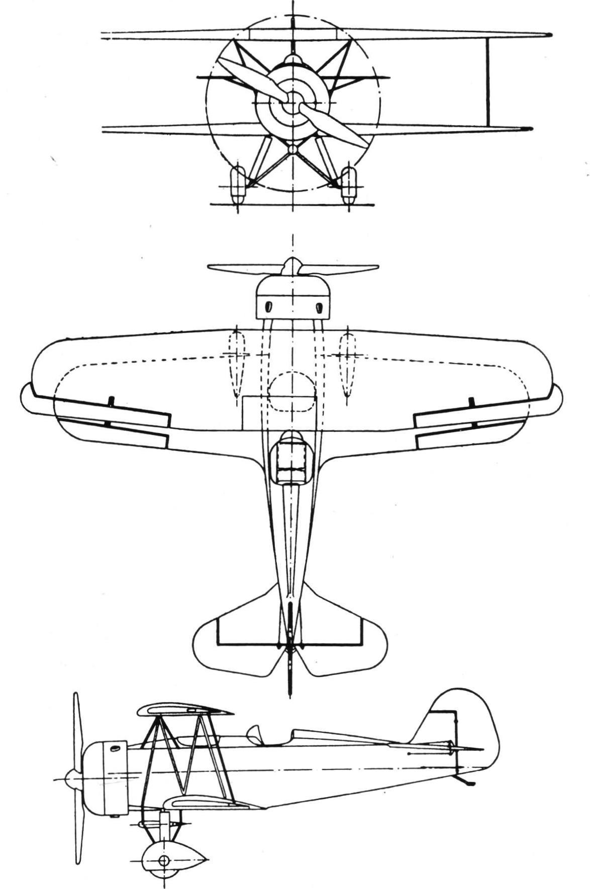 Гоночные самолеты Rheinland «Schwalbe» FR 2 с двигателем Sh14a. Германия