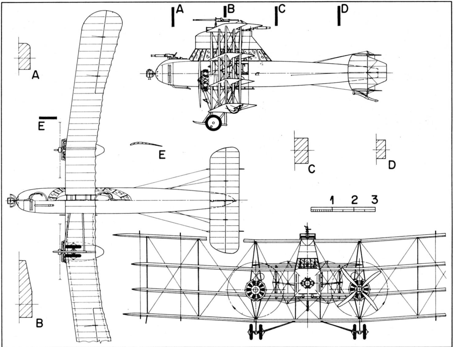 Предки Schräge Musik. Опытный истребитель-перехватчик дирижаблей Supermarine P.B.31E Nighthawk. Великобритания