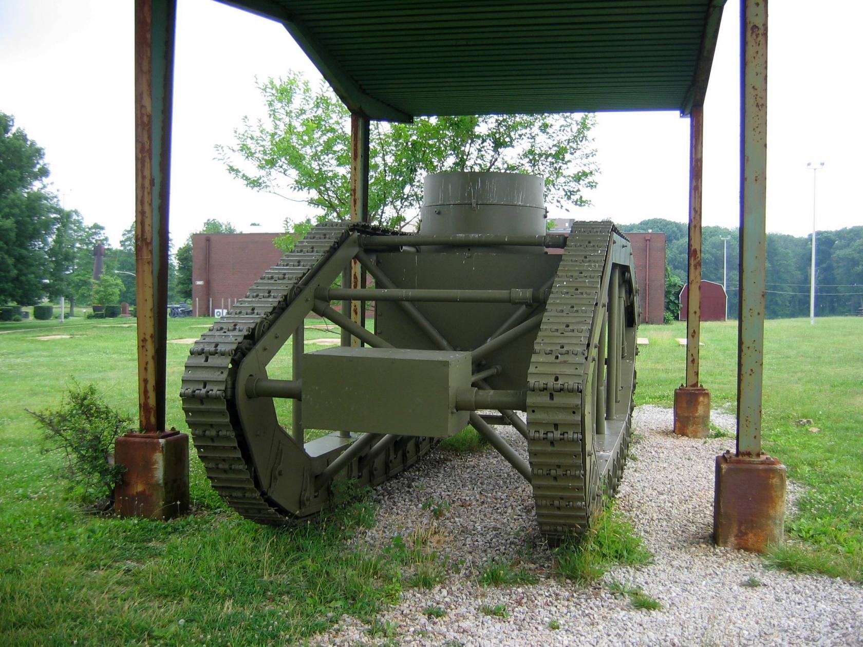 Первенец - Легкий танк Skeleton Tank. САСШ