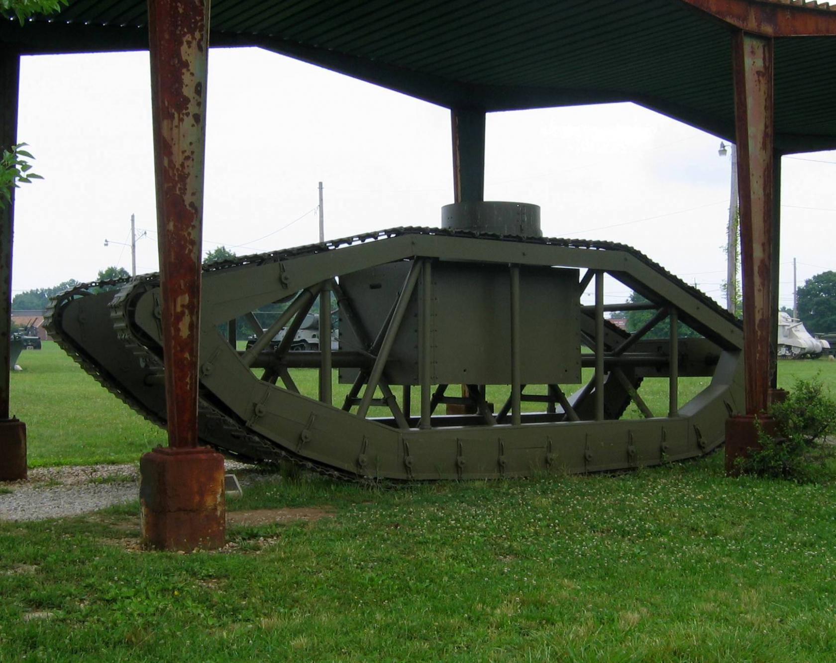 Первенец - Легкий танк Skeleton Tank. САСШ