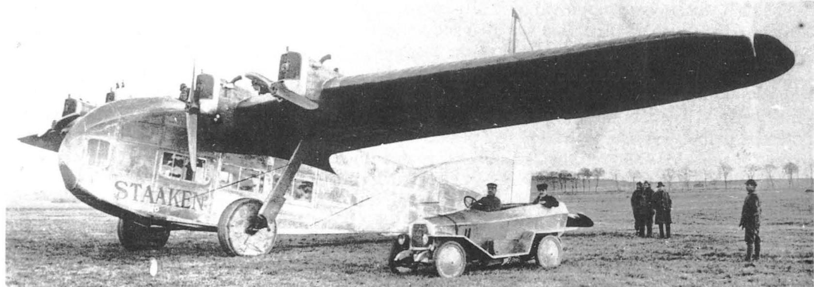 Тяжелые бомбардировщики Zeppelin-Werke. Пассажирский самолет Staaken E.4/20. Германия