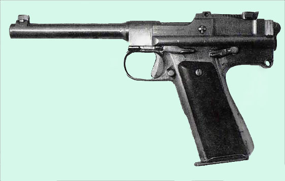 Опытный пистолет Ф. Токарева образца 1939 года. СССР
