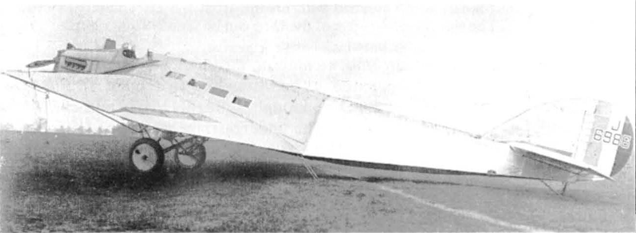 Опытный почтово-пассажирский самолет Westland Dreadnought. Великобритания