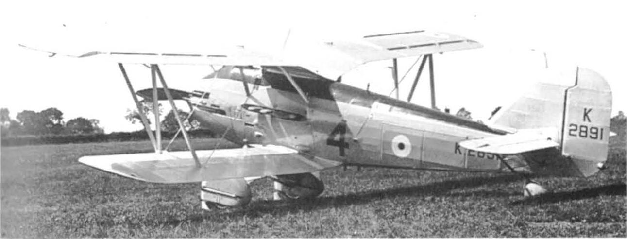 British 30. Самолёт Westland f7_30.