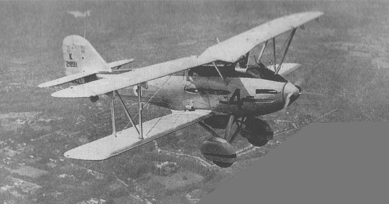 Предок "Аэрокобры". Опытный истребитель Westland F.7/30. Великобритания