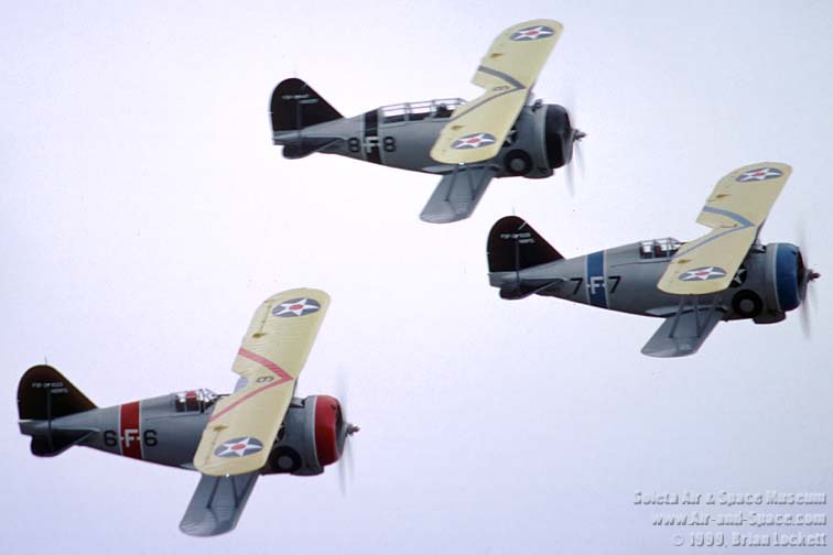 Некоторые из потенциальных противников советской палубной авиации середины-конца 30-х годов - Grumman F3F.