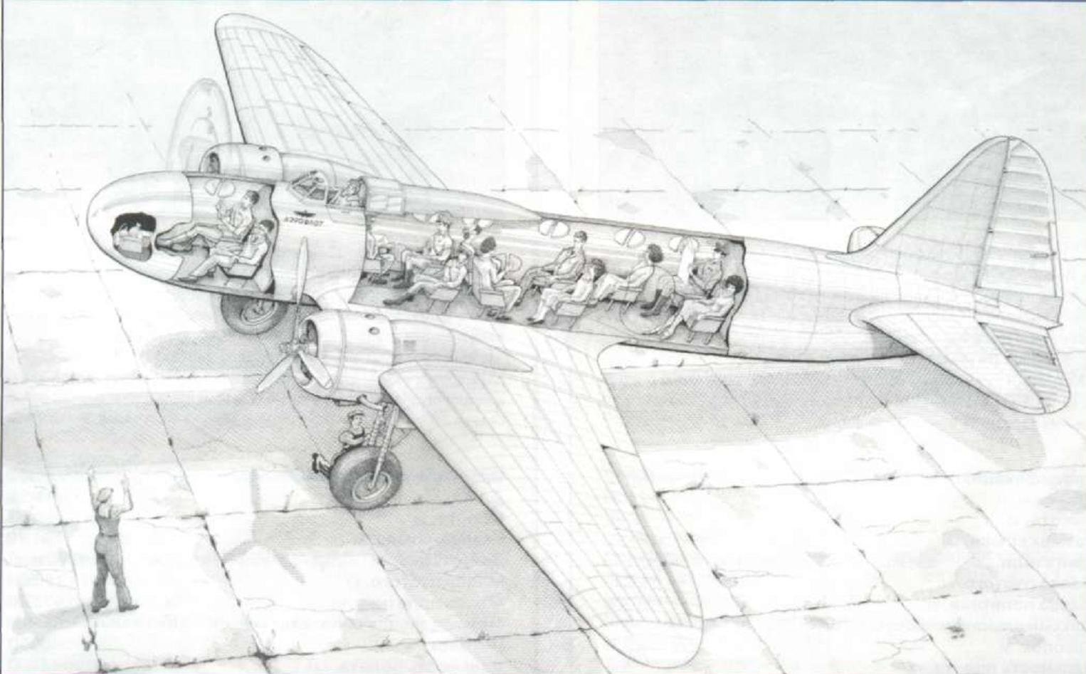 Пассажирский вариант самолета ББ-2