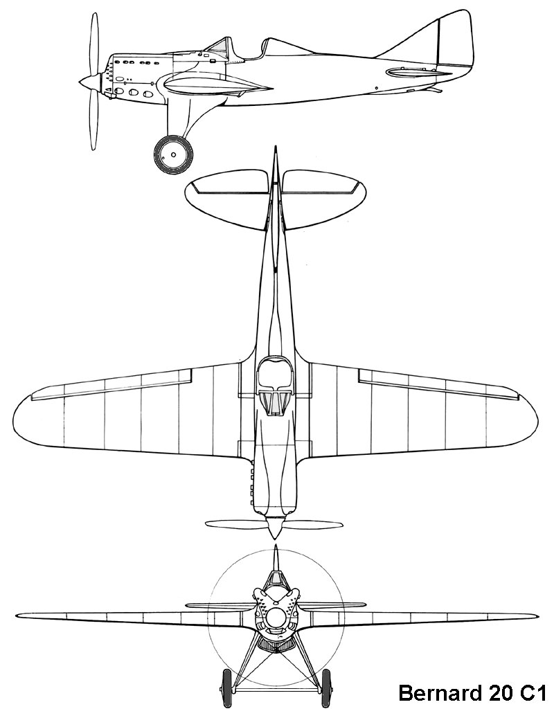 Тот кому не повезло. Истребитель Bernard 20