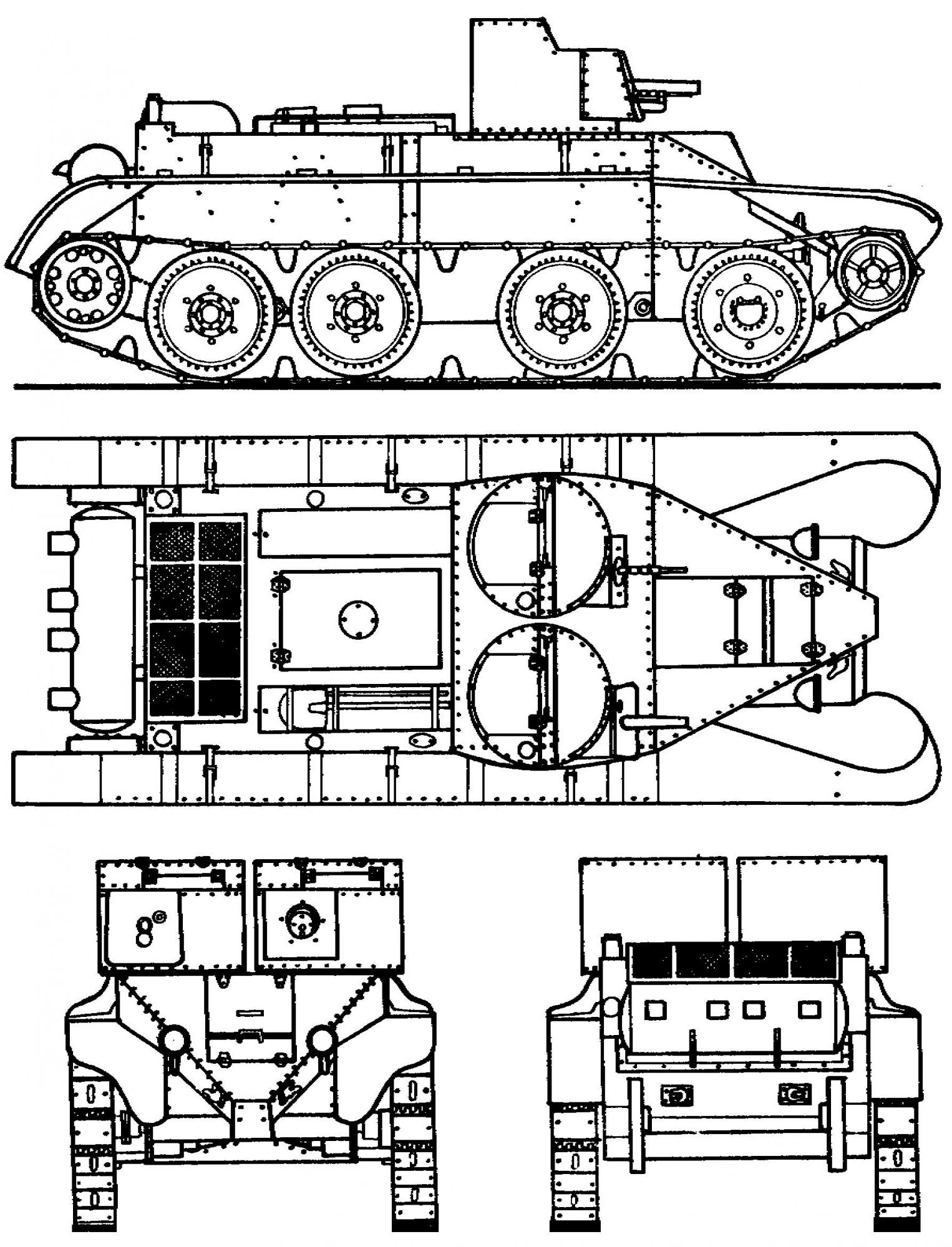 Бт 42 чертеж