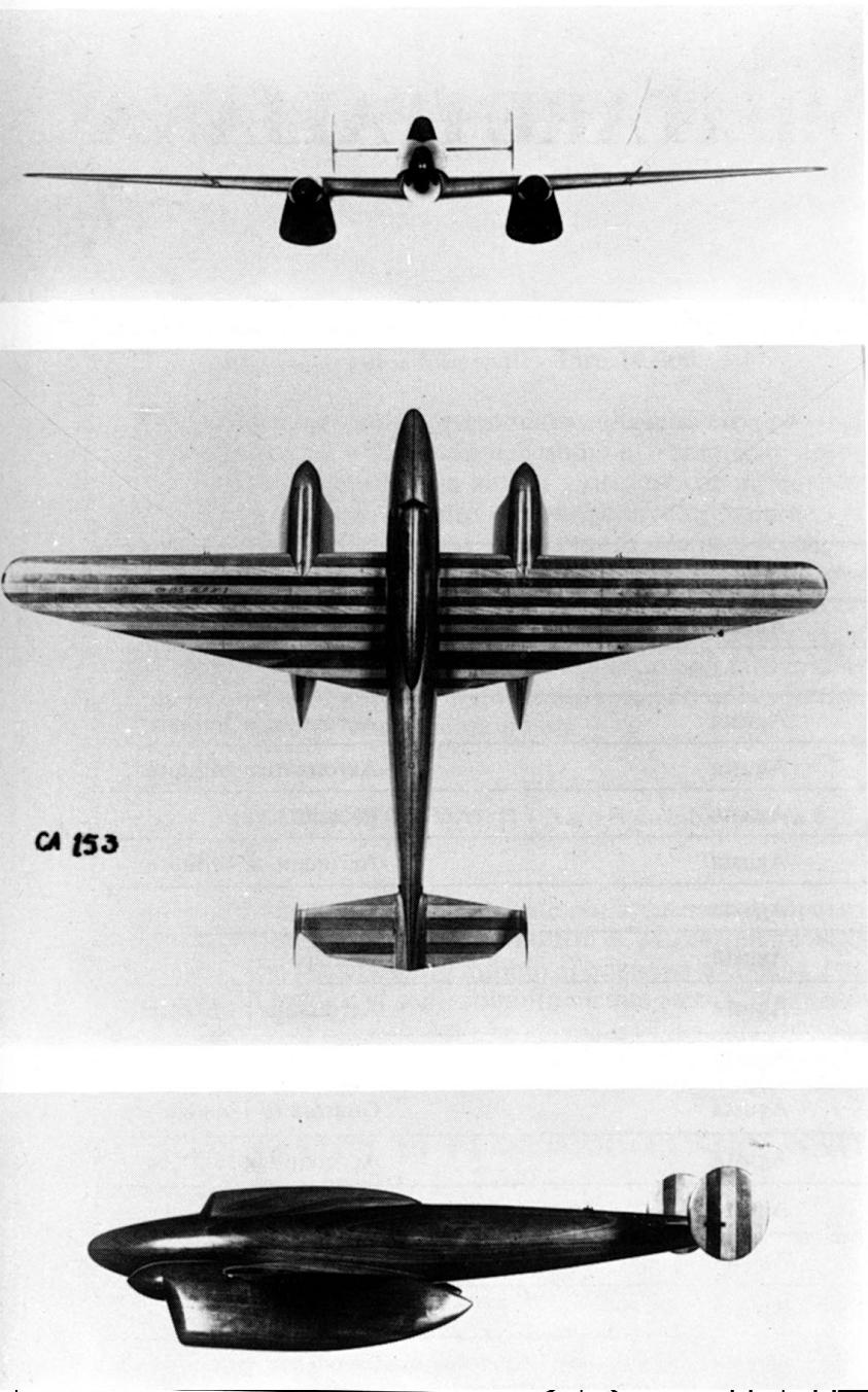 Итальянские бумажные проекты. Истребитель Caproni Ca.153