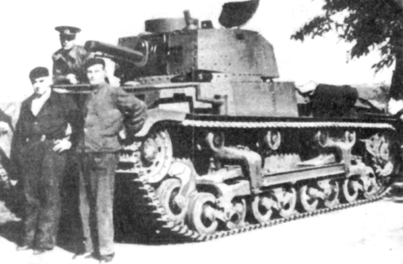 ČKD V-8-H на ходовых испытаниях, 1938г.