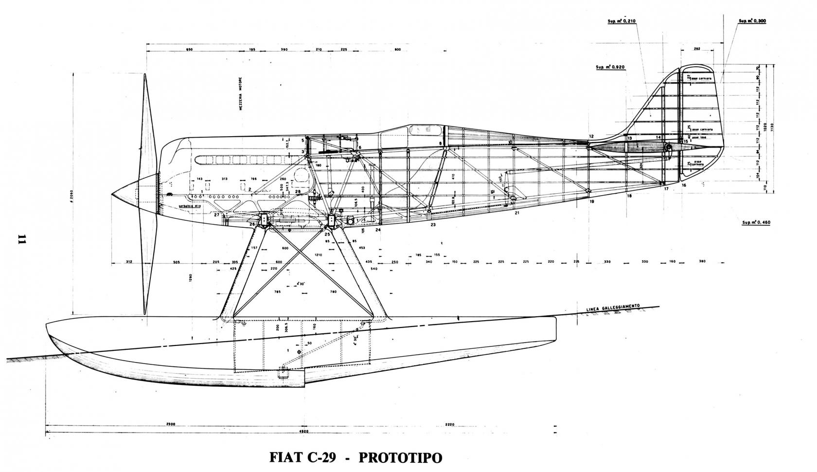 FIAT C-29 - ПРОТОТИП