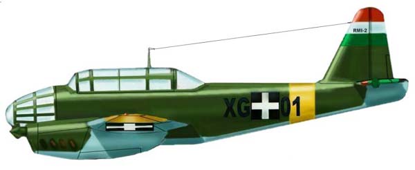 Самолеты Ласло Варга. Varga X/H (RMI-1 X/H), X/G (RMI-2 X/G). Венгрия