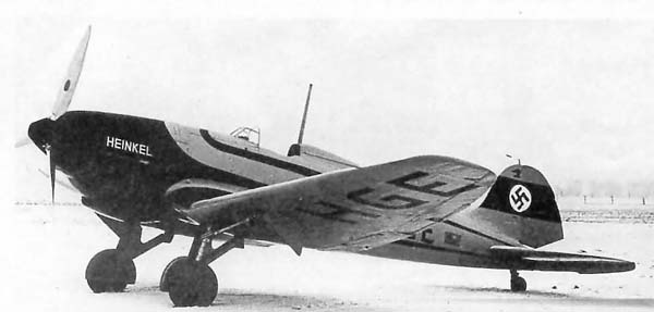 Соперник "Мессершмитта": истребитель Heinkel He-112. Германия