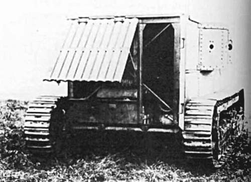 Первенец - Средний танк Holt Gas-Electric Tank. САСШ