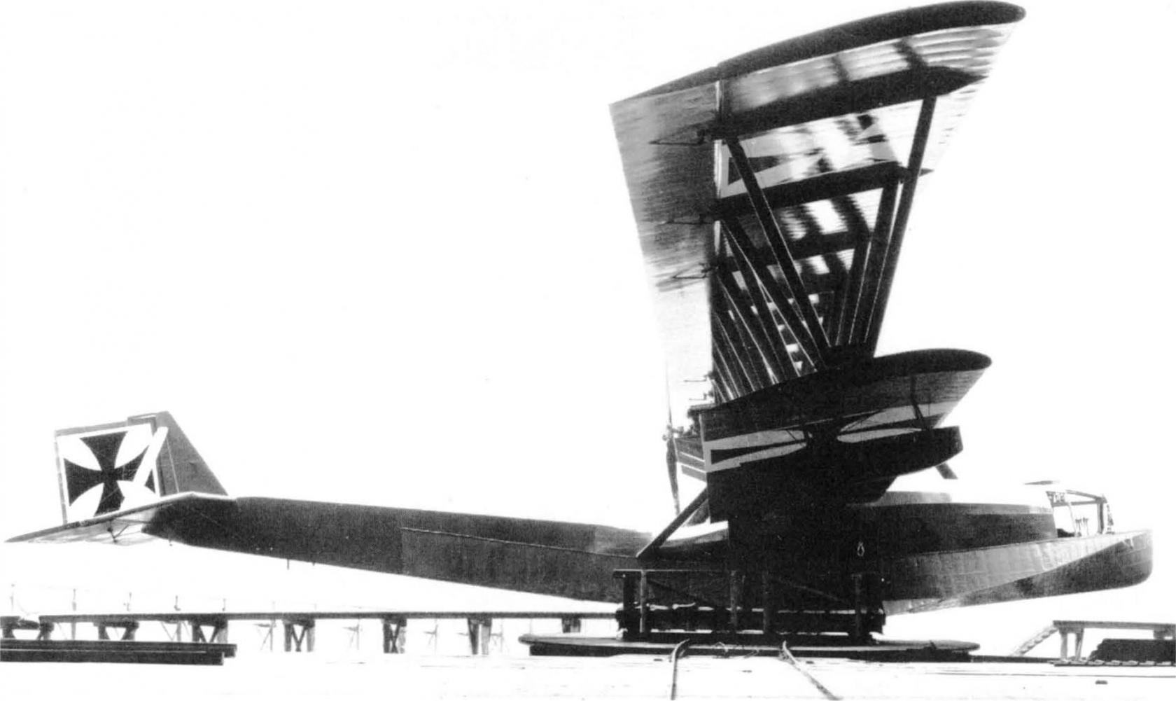 Тяжелые бомбардировщики Zeppelin-Werke Lindau G.m.b.H. Летающая лодка Dornier Rs.I. Германия