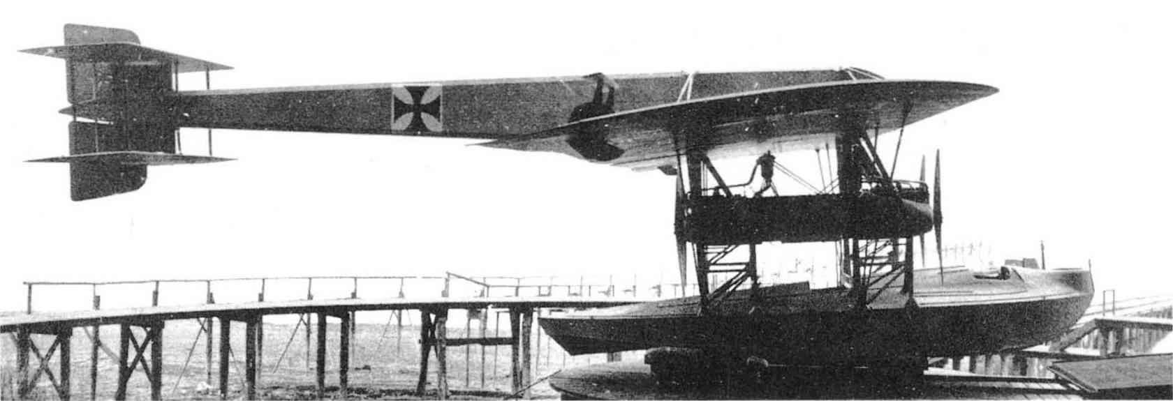 Тяжелые бомбардировщики Zeppelin-Werke Lindau G.m.b.H. Летающая лодка Dornier Rs.III. Германия