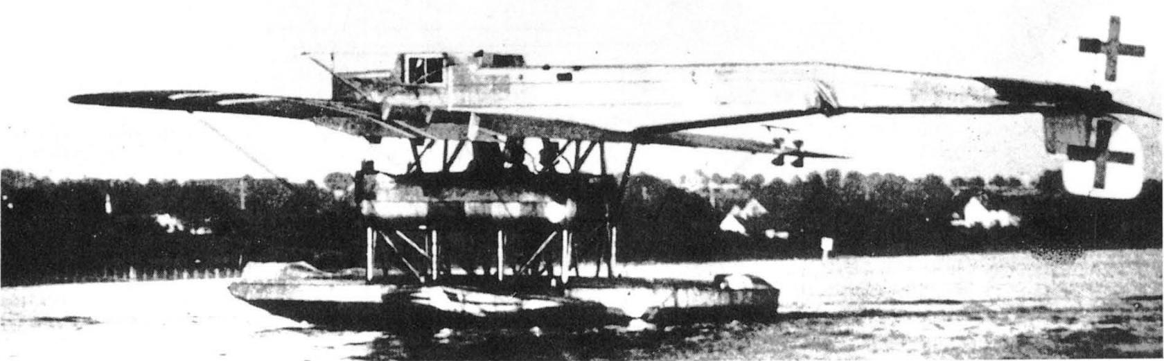Тяжелые бомбардировщики Zeppelin-Werke Lindau G.m.b.H. Летающая лодка Dornier Rs.IV. Германия
