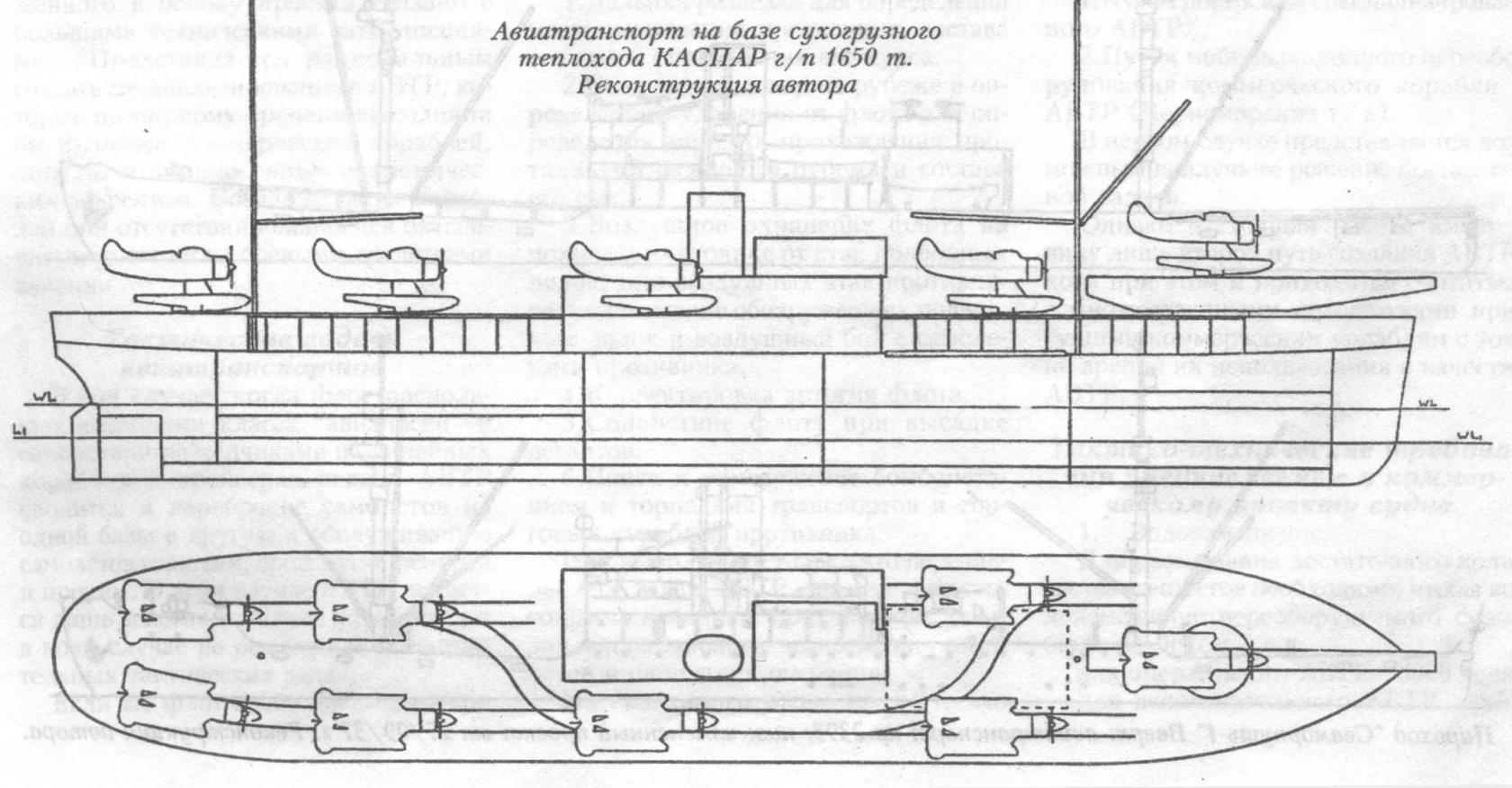 Недостающее звено. Довоенные проекты советских гидроавианосцев