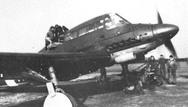 Пикирующий бомбардировщик SIAI-Marchetti SM.93. Италия