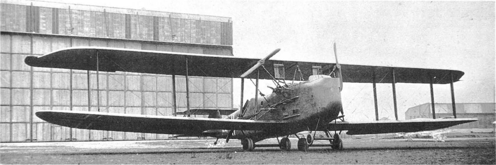 Тяжелые бомбардировщики Deutsche Flugzeugwerke. Тяжелый бомбардировщик DFW R.II. Германия