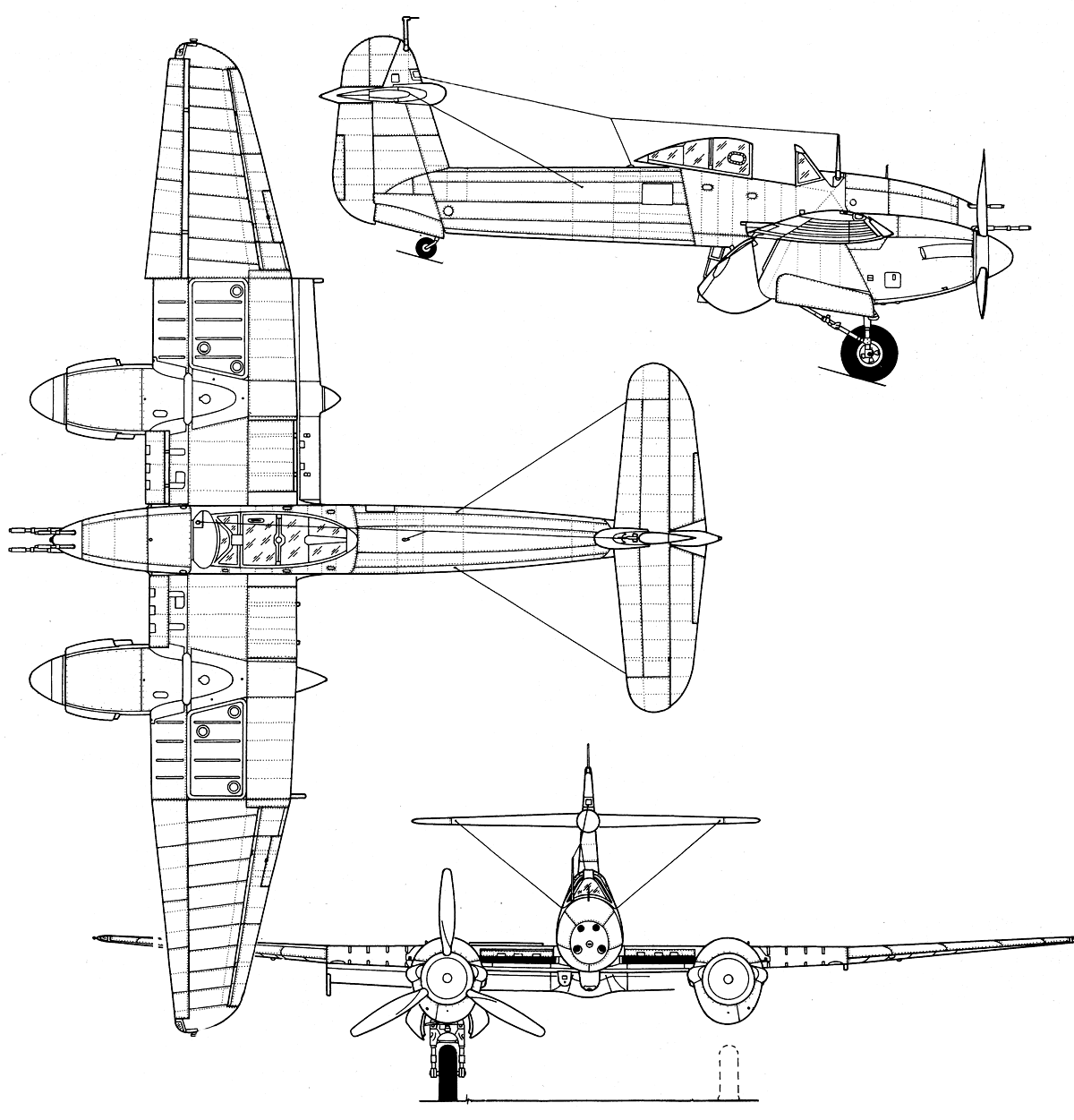 Тяжелый истребитель Westland "Whirlwind". Великобритания