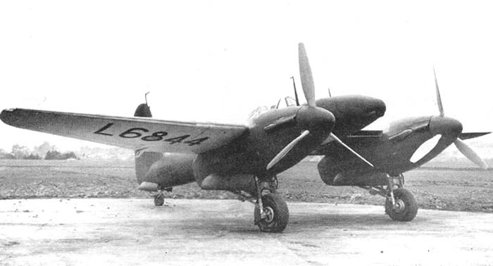 Тяжелый истребитель Westland "Whirlwind". Великобритания