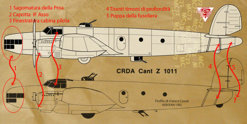 Средний бомбардировщик CANT Z.1011. Италия