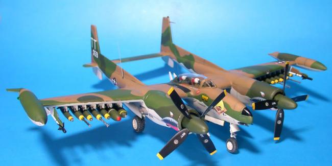 «Вилохвостые демоны» в небе Вьетнама. Штурмовик Lockheed А-38С «TurboLightning».