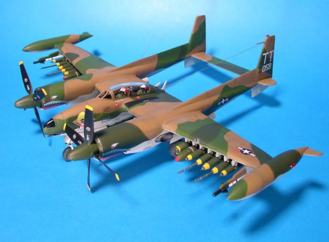 «Вилохвостые демоны» в небе Вьетнама. Штурмовик Lockheed А-38С «TurboLightning».
