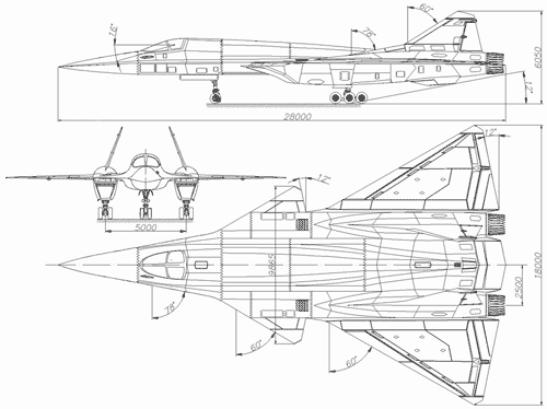 Альтернативный взгляд на российские ВВС будущего. Истребитель-перехватчик "Гарпун" - великий и ужасный.