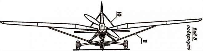 У советских собственная гордость -  "наносамолёт" Х-14 Виктора Дмитриева.