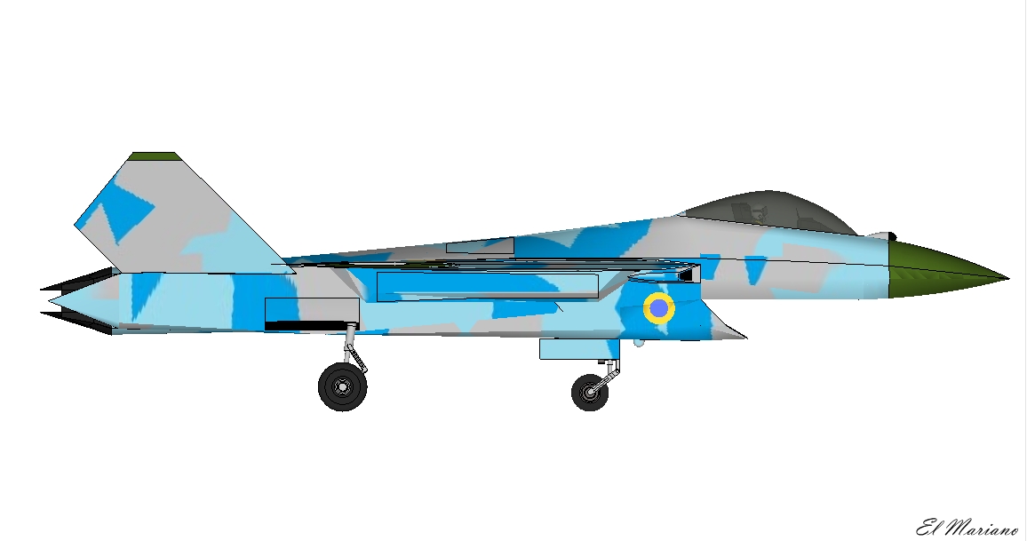 Фронтовый истребитель альтернативного СНГ СИ-012/UF-012/Slavsfighter