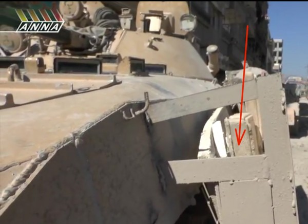 Сирийцы создали новую защиту для своих Т-72